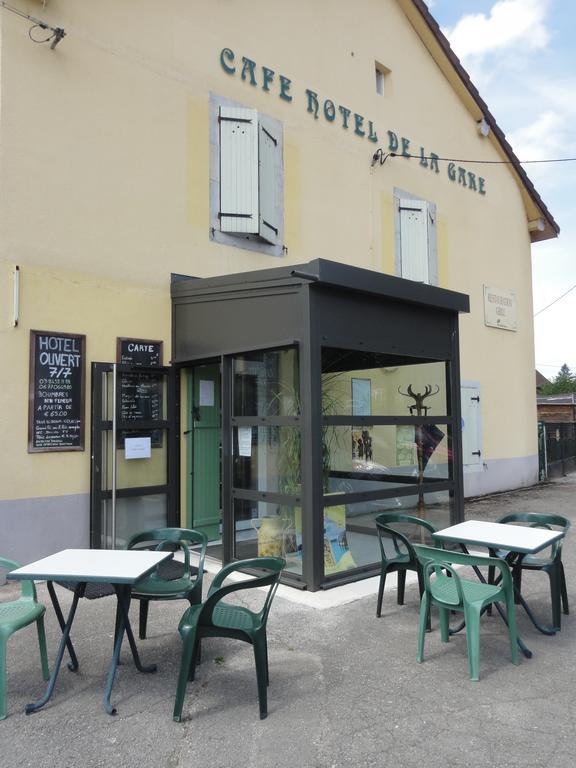 Café Hôtel de la Gare Champagnole Extérieur photo