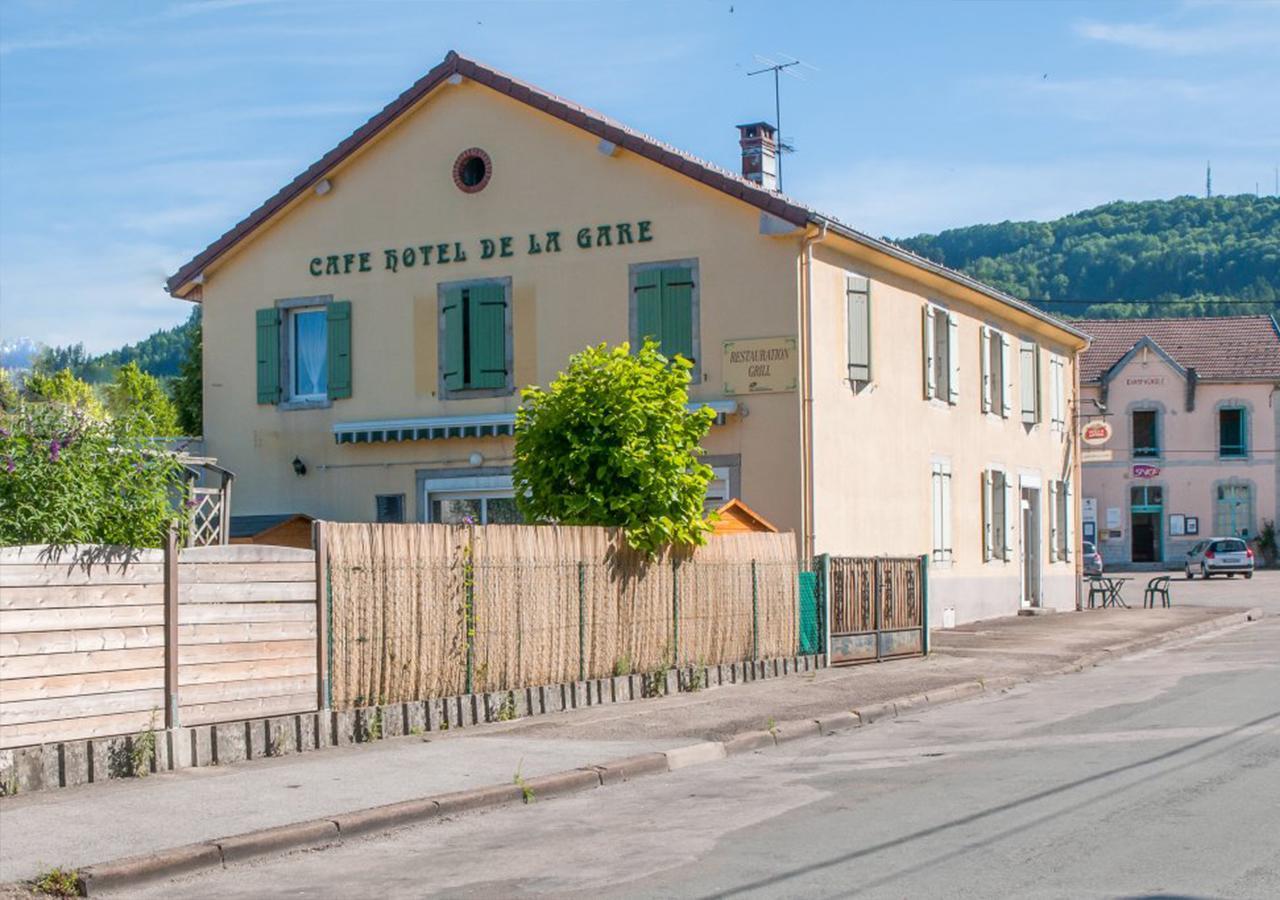 Café Hôtel de la Gare Champagnole Extérieur photo